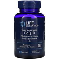 Super Absorbable CoQ10 with d-Limonene, 50 mg - 60 Softgels - Life Extension