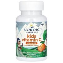 Kids Vitamin C Gummies, Tangy Tangerine - 60 gummies - Nordic Naturals
