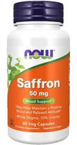 Saffron, 50mg - 60 vcaps - NOW Foods