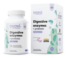 Digestive enzymes + probiotic - 120 vegan caps - Osavi