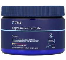 Magnesium Glycinate Powder, Mixed Berry Lemonade - 180g - Trace Minerals
