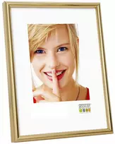 Nuotraukų rėmelis Deknudt S011A4 30x45 plastikinis auksinis