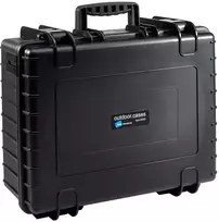 B&W Outdoor Cases Type 6000 juoda su segregatorem