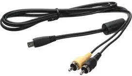Canon AVC-DC400 - Video / audio kabelis - composite video / audio - RCA (M) -> camera connector (M);