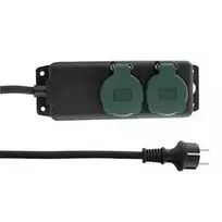 REV Multiple Socket Outlet IP44 2 kartus 1,4m