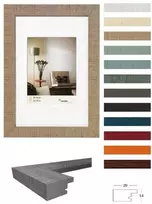 Nuotraukų rėmelis walther design HO040N Home 30x40cm medinis, riešutų spalvos