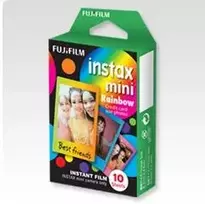 Fujifilm | Instax Mini Rainbow momentinis filmas | 86 x 54 mm | Kiekis 10
