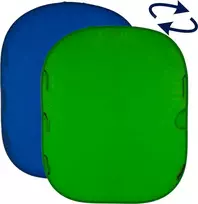 Manfrotto fonas Chromakey 1.8x2.1m, mėlynas/žalias (LA-5987)
