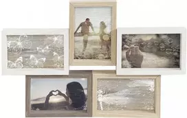 Nuotraukų rėmelis Nielsen Design Nielsen koliažas mišrių spalvų 5 5x10x15 medienos galerija 8999343