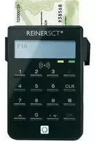 Atminties kortelė Carruzzo Reiner SCT cyberJack RFID skaitytuvas USB Juoda
