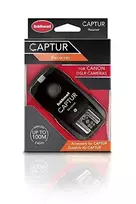 „Hähnel Captur“ papildomas imtuvas „Canon“.