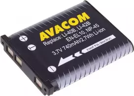 Avacom Baterija Olympus Li-40B, Li-42B, Fujifilm NP-45, Nikon EN-EL10, Li-ion 3.7V, 740mAh, 2.7Wh (DIOL-LI40- AVA)