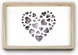 Nuotraukų rėmelis ZEP Love Box USB 13x18 mediena nuotraukoms ir lazda CZ1257