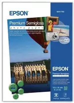 Epson fotopopierius 10x15 Premium Semigloss 251g 50 lapų