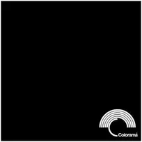 Colorama fonas 1,35x11m, juodas (0568)