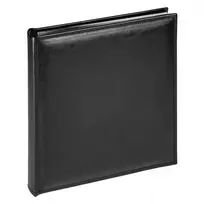 Walther Design Gmbhco Albumas WALTHER FA-386-B Deluxe 28x30,5/50psl, juodi lapai | kampučiai/lipdukai | knyginio rišimo | aukšt.kokybės dirbtinė oda
