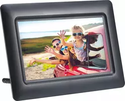Nuotraukų rėmelis AgfaPhoto Agfa Photo APF700 LED HD 7" + Laikrodis Kalendarz juoda