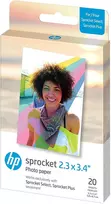 HP - Zink Paper For Sprocket Select 20 Pack 2,3x3,4