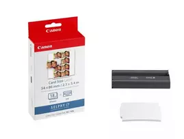 Canon KC-18IL Spalvotas Rašalas + Popieriaus rinkinys Mini lipdukai - 18 lapų