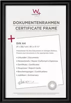 Nuotraukų rėmelis Walther Trendstyle 21x29,7 Dervos juoda DIN A4 KP130B