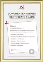Nuotraukų rėmelis Walther Trendstyle 21x29,7 Dervos auksas DIN A4 KP130G
