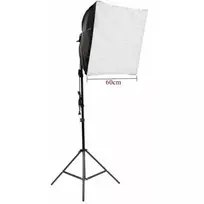 1 stovas su soft box (1 lempa)