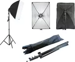 ATL Nešiojamas Apšvietimo Rinkinys Fotografijai