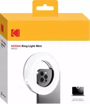 Kodak LED Ring Light Mini 4'' RM001 balta