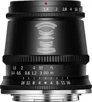 Objektyvas TTArtisan 17mm F1.4 APS-C Canon M