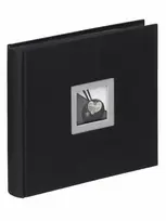 Walther Design Gmbhco Albumas WALTHER FA-209-B B&W 26x25 50psl juodi | kampučiai/lipdukai | knyginio rišimo | lininis | viršelyje vieta nuotraukai