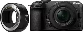 Nikon Z 30, (Z30) + NIKKOR Z DX 16-50mm f/3.5-6.3 VR + FTZ II Adapteris