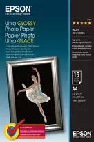 „Epson“ itin blizgus fotopopierius, 15 lapų, 300g/m2, A4 formato