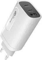 GP Battery GP GaN USB įkroviklis QuickChargeAdapter PD 2xUSB-C ir 1xUSB-A baltas 65W