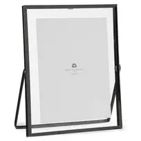 Gift Decor Dovanų dekoro rėmelis metalinis nuotraukų rėmelis 15 x 20 cm juodas