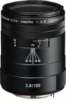 Objektyvas HD Pentax D-FA 100mm f/2.8 Macro ED AW lens, juodas