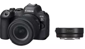 Canon EOS R6 Mark II + RF 24-105mm F4-7.1 IS STM + Mount Adapteris EF-EOS R
