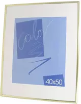 Nuotraukų rėmelis Uab Artibalta Aliuminio rėmas auksinis 40*50 901400500