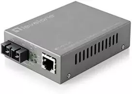 Carruzzo LevelOne FVS-3120 tinklo medijos keitiklis 100Mbit/ai Vienas režimas Pilka