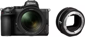 Nikon Z5 + NIKKOR Z 24-70mm f/4 S + FTZ II Adapteris