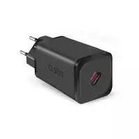 SBS TETRGAN1C65W 65W GaN Power Delivery įkroviklis – juodos spalvos