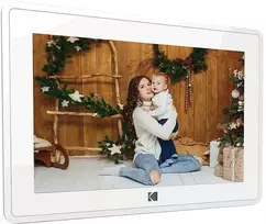 Nuotraukų rėmelis Kodak LED HD 10" WiFi 16GB RCF-106H Baltas