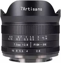 Objektyvas 7Artisans 7.5mm F2.8 II Nikon Z
