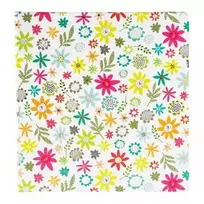 Albumas GOLDBUCH 27242 Blooming Tales 30x31/60psl, balti lapai | kampučiai/lipdukai | knyginio rišimo