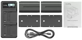 SmallRig NP-F970 baterijos ir įkroviklio rinkinys (3823)