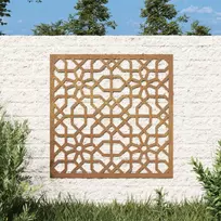 Nuotraukų rėmelis Sodo sienos dekoracija, 55x55cm, corten plienas