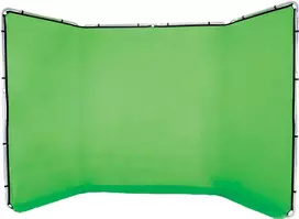 Manfrotto Lastolite fonas Lastolite panoraminis chromatinis žalias 4 m su rėmeliu