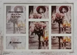 Nuotraukų rėmelis Langelis FANDY Medinis karkasas Narviko galerija