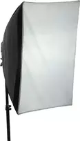 IShoot SOFTBOX 40x40 cm + LEMPUTĖS / LEMPOS E27 dėklas
