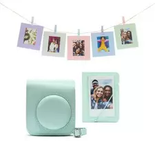 Nuotraukų rėmelis Fujifilm instax mini 12 priedų rinkinys (DĖKLAS, ALBUMAS, RĖMELIAI SU SEGTUKAIS); MINT Žalias