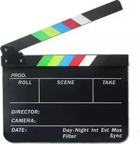 Commlite Plėvelė Clapboard 30x25cm / Spalva / Skirta flomasteriams